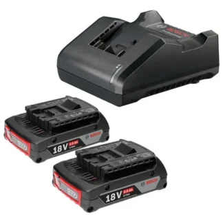 Kit Carga BOSCH GAL 18V-20 + 2 Baterías 18V 2Ah