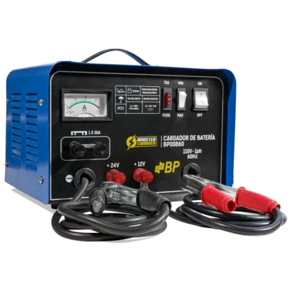 Cargador y arrancador de batería 12V/24V 2200W BP BP00863