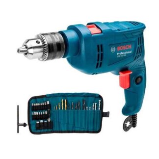 taladro percutor bosch gsb 550 re mas brocas