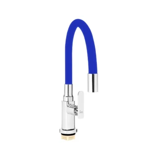 Llave Cocina Base Met., Mo-D010F, Palanca, P/Flex., Colores; TW