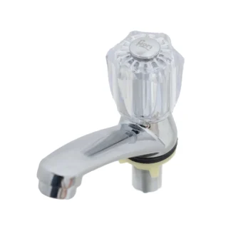 Llave Lavabo Met., Eco, P/Acrilico, Cr.; TW