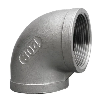 Codo 90 grados Acero Inoxidable 304 NPT 150 lb