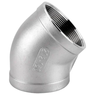 Codo 45° Acero Inoxidable 304 NPT 150 lb | TW