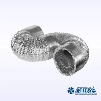 Ducto Aluminio 4 X 3M, Para Calefon; BP