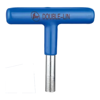 Llave Maestra, Válvula Corte, Azul, LL1129; DOUBLE LIN