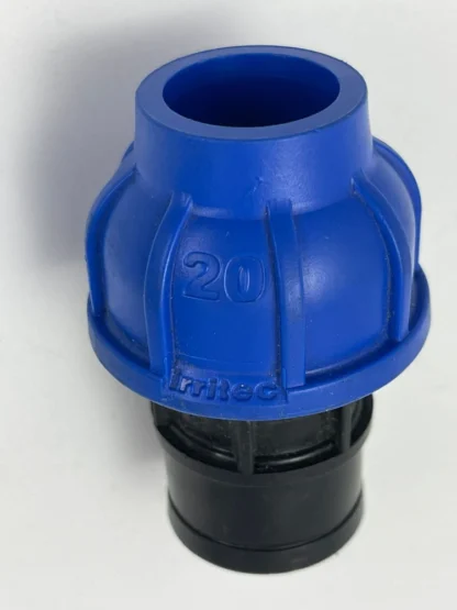 Adaptador Compresión Rápida Hembra IRRITEC 20mm PN16