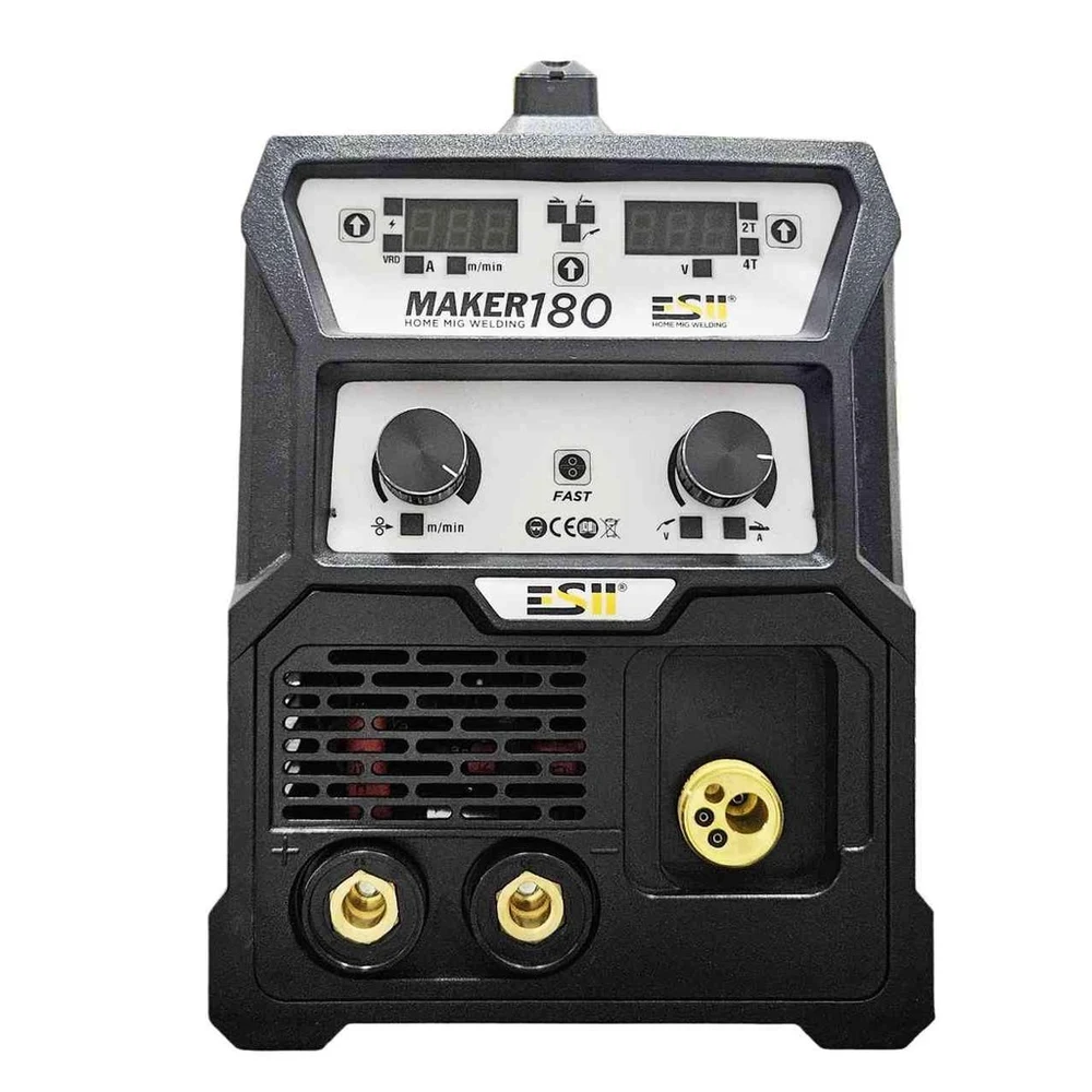 Soldadora Electrica 180Amp, MAKER180, Inverter, 110/220V, MIG/MMA/TIG Lift, Profesional - Imagen 6