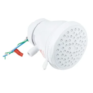 Ducha Electrica 5.500W, Sin Manguera, 3 Temp, 220V, 32Amp