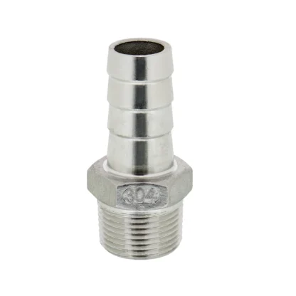 Adaptador Dentado 1, Macho, Acero Inox. 304, NPT, 150lb