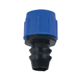 Conector Cinta de Riego GP Tuerca Azul, 12mm y 16mm