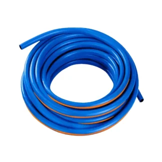 Manguera de Jardín 1/2" Trenzada Azul, Rollo 100 m