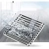 Rejilla Acero Inox. 2 , 10 X 10, Cuad., Antiolores, Cr. - Imagen 3