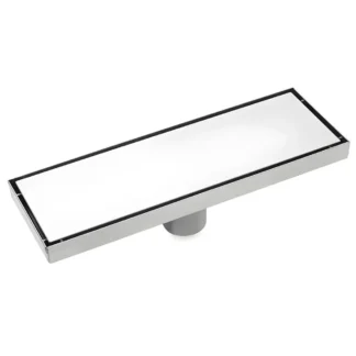 Rejilla Met. Rect. 300 X 100 X 80 (mm) (L/A/h), Acero Inox. T/Ciega, Satinada