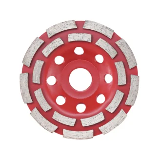 Disco Copa Desbaste Concreto 4-1/2, Turbo hum/seco, 18 D, Medio, 2 Filas, 115 X 7/8