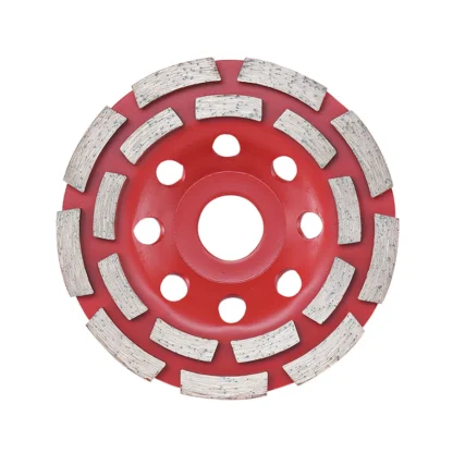 Disco Copa Desbaste Concreto 4-1/2, Turbo hum/seco, 18 D, Medio, 2 Filas, 115 X 7/8