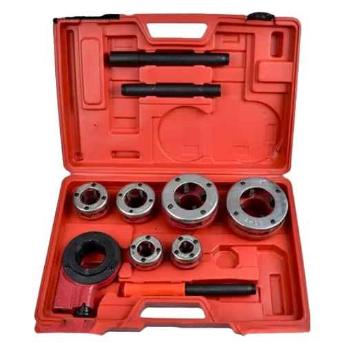 Tarraja Met. 1/2 a 2, NPT, Manual, PVC/HG, Maletin - Imagen 2