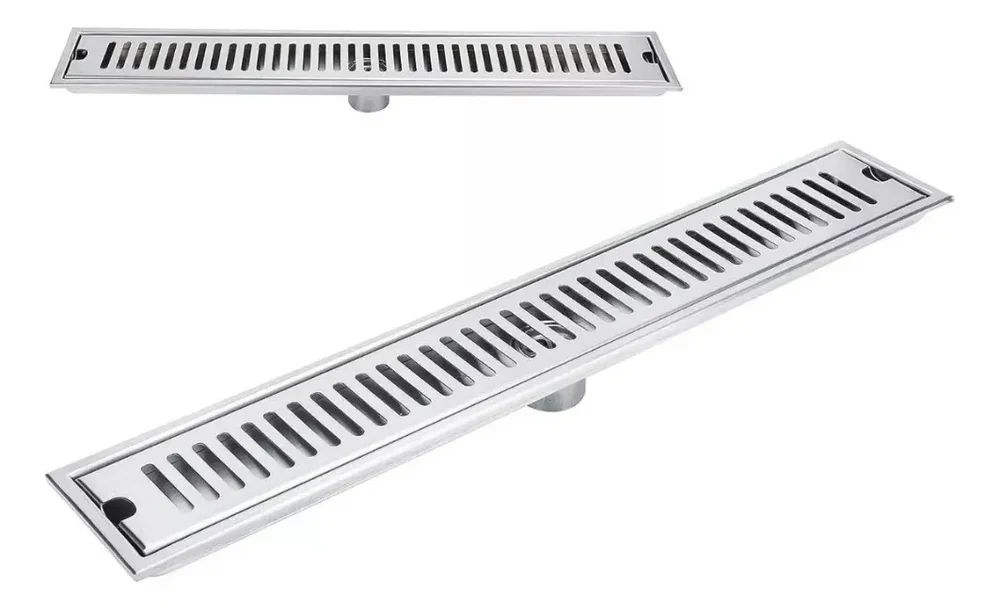 Rejilla Met. Rect. 300 X 100 X 80 (mm) (L/A/h), Acero Inox. Satinada - Imagen 2