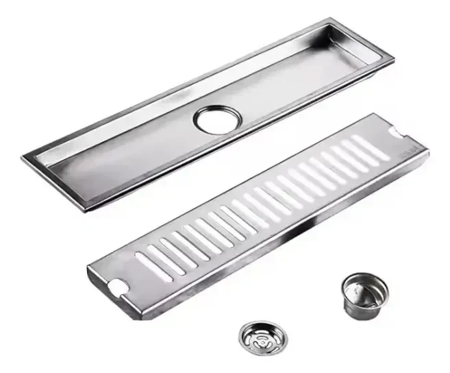Rejilla Met. Rect. 300 X 100 X 80 (mm) (L/A/h), Acero Inox. Satinada - Imagen 3