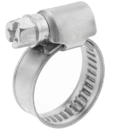 Abrazadera Power Tech 12-23mm, Acero Carbon/Galv. #12 (Mang.SE 1/2)