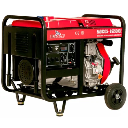 Generador Diesel 5.5KW, 110V/220V, 4T, Arrq. Autom. y Manual