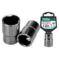Dado Impacto Corto, 27mm X 1/2, Hex., Negro