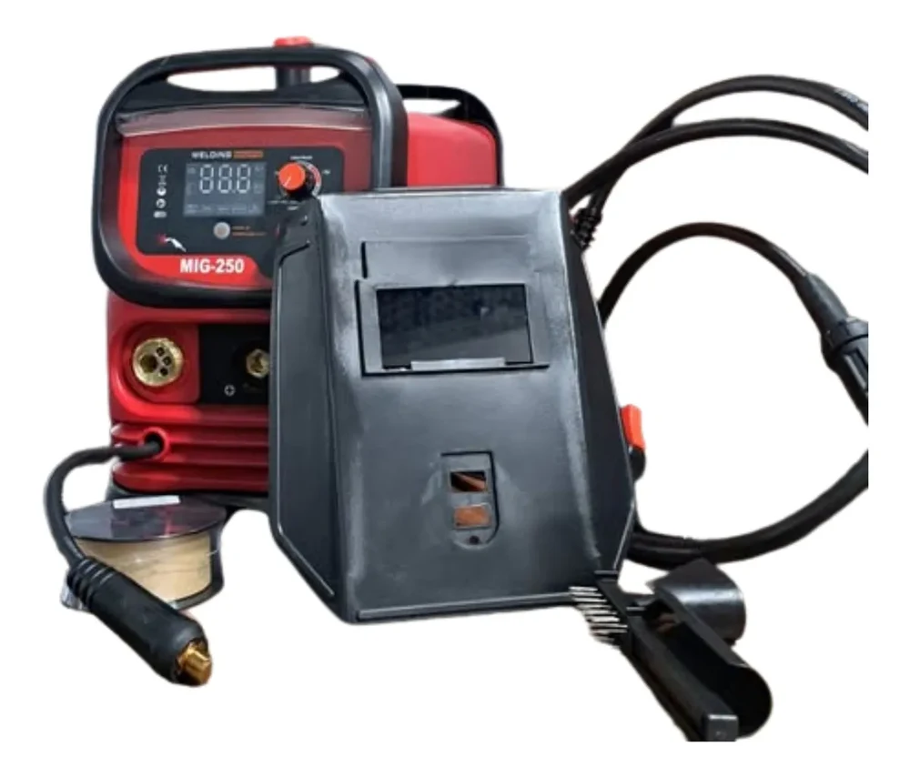 Soldadora 250Amp, Inverter, 110/220V, MMA/MIG/TIG-LIFT, Pant.LED - Imagen 4